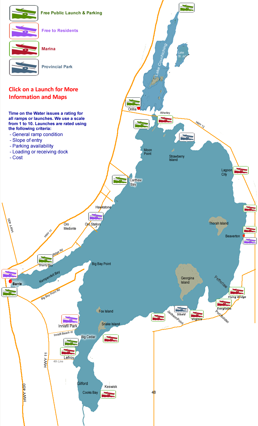 Lake Simcoe Charts